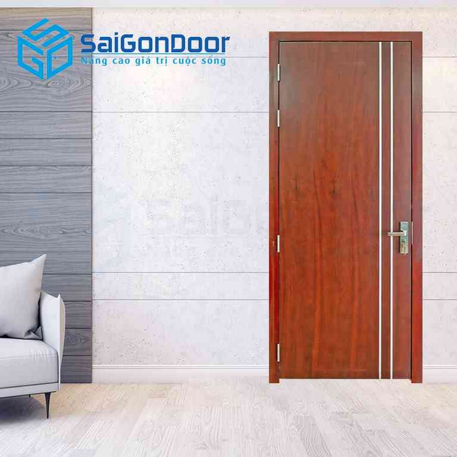 Cửa Gỗ MDF veneer P1R2 cam xe 3